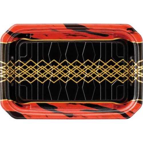 惣菜容器 MFPパシオ22-15 チア黒赤 エフピコ