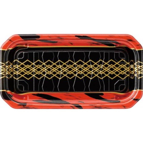 惣菜容器 MFPパシオ23-12 チア黒赤 エフピコ