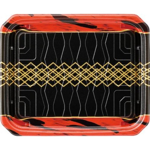 惣菜容器 MFPパシオ23-19 チア黒赤 エフピコ