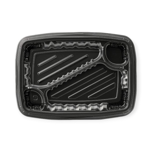 弁当容器 MSDレイア27-19-1 黒 エフピコ