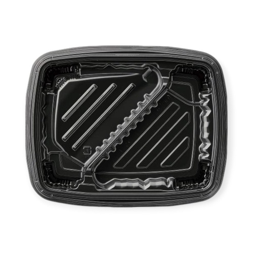 弁当容器 MSDレイア24-19S-1 黒 エフピコ