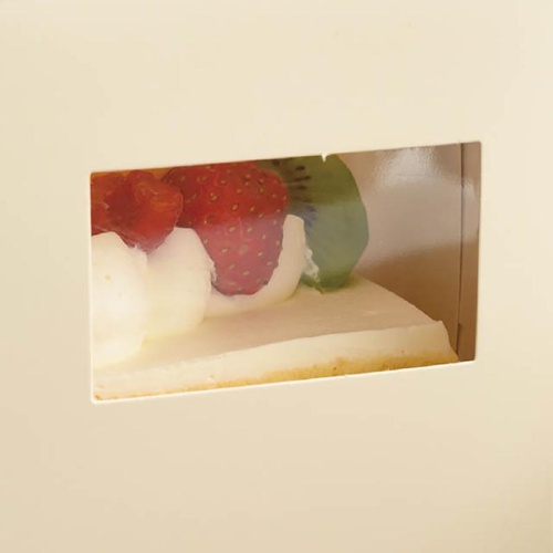 ケーキ箱 M-DE3 無地デコレーションボックス-3(20枚) ヘッズ