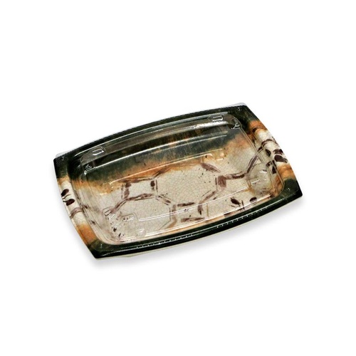 惣菜容器 夢デリLS15 綾織部 デンカポリマー