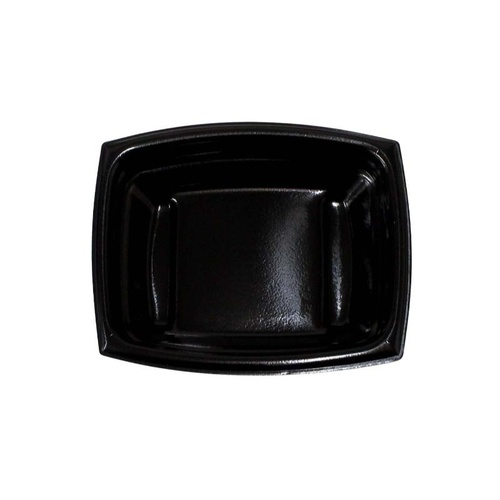 惣菜容器 夢デリLS15 黒 デンカポリマー