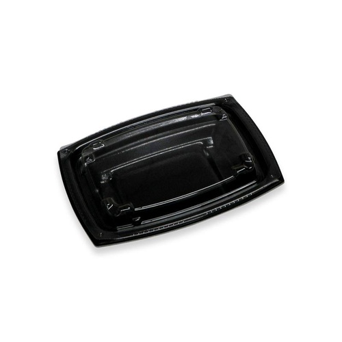 惣菜容器 夢デリLS15 黒 デンカポリマー