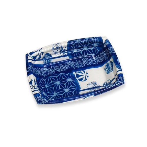 惣菜容器 夢デリLS15 手まり青 デンカポリマー