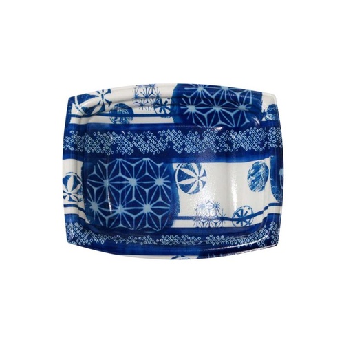 惣菜容器 夢デリLS15 手まり青 デンカポリマー