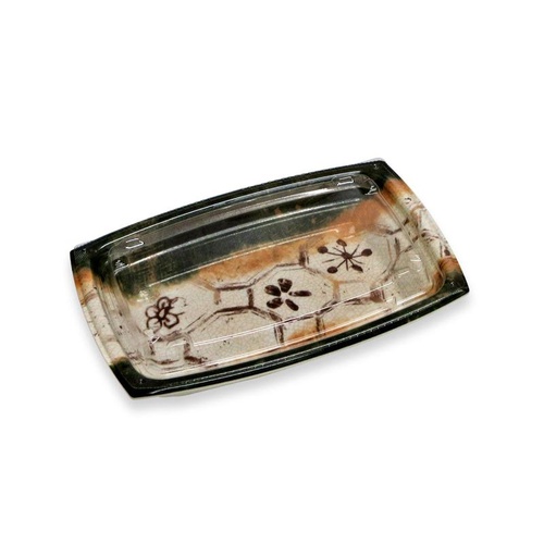 惣菜容器 夢デリLS20 綾織部 デンカポリマー