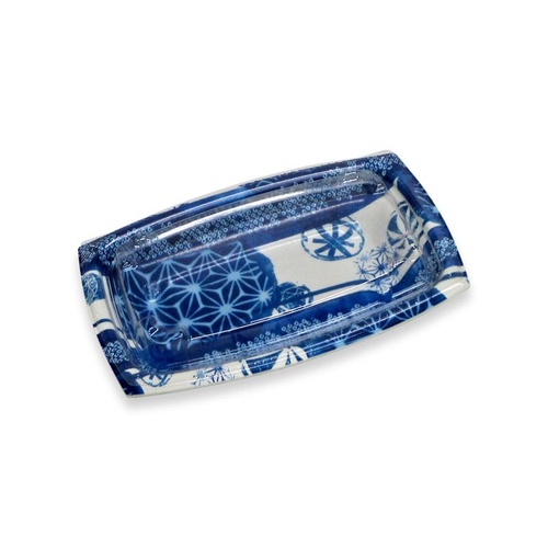 惣菜容器 夢デリLS20 手まり青 デンカポリマー