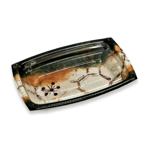 惣菜容器 夢デリLS35 綾織部 デンカポリマー