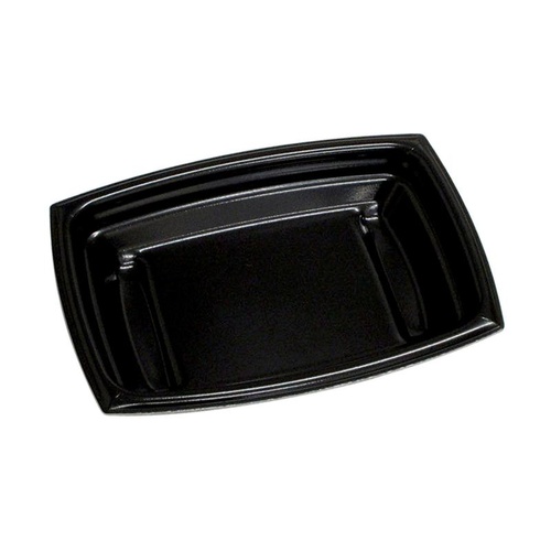 惣菜容器 夢デリLS35 黒 デンカポリマー