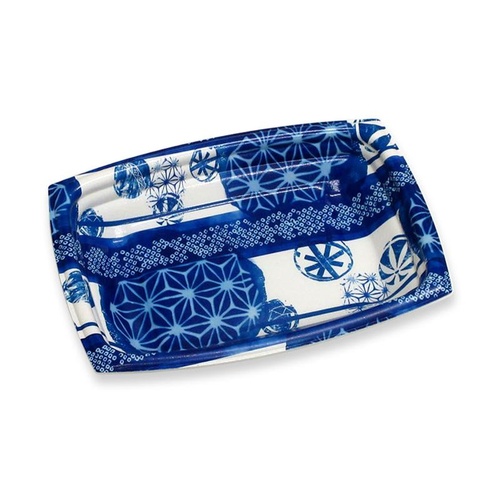 惣菜容器 夢デリLS35 手まり青 デンカポリマー