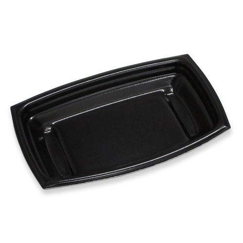 惣菜容器 夢デリLS40 黒 デンカポリマー