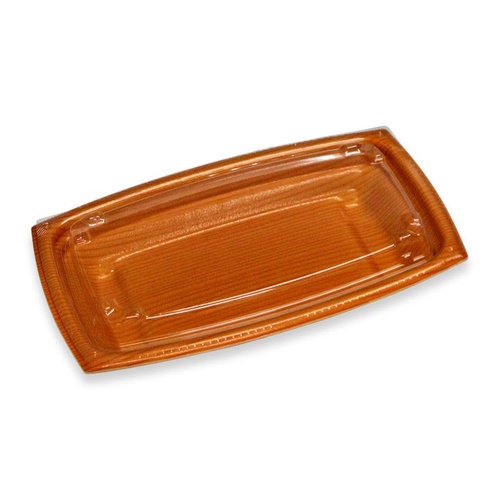 惣菜容器 夢デリLS40 木目新 デンカポリマー