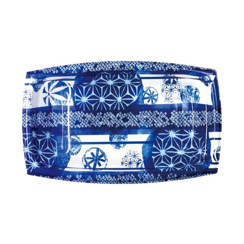 惣菜容器 夢デリLS40 手まり青 デンカポリマー