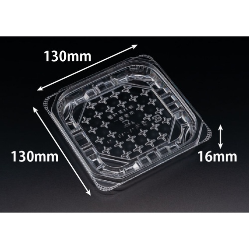 惣菜容器 バイオ 優角 13-13B リスパック