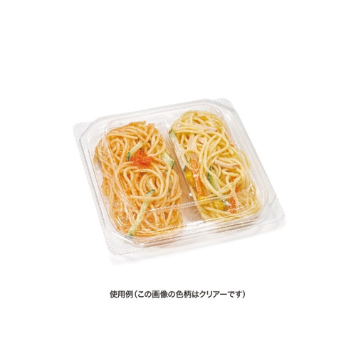 惣菜容器 バイオ 優角 14-14B-2S黒 リスパック