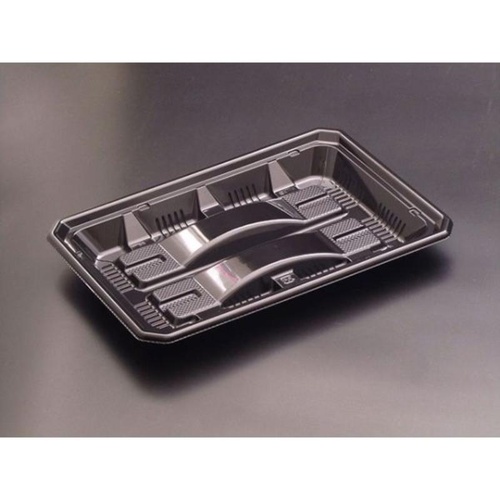 鮮魚トレー バイオ 鮮やぎ 25-17T 黒 リスパック