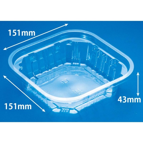 透明カップ バイオ 150角 500BS リスパック