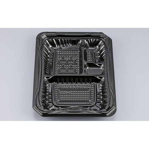 弁当容器 CZラプレ7-2 BS黒本体 シーピー化成