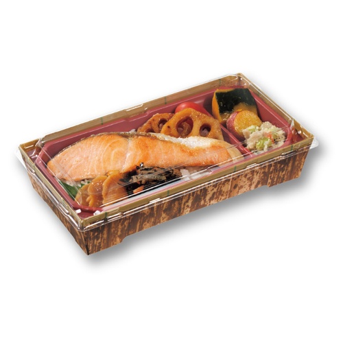 弁当容器 SKS 302(43) 竹皮 身 中央化学