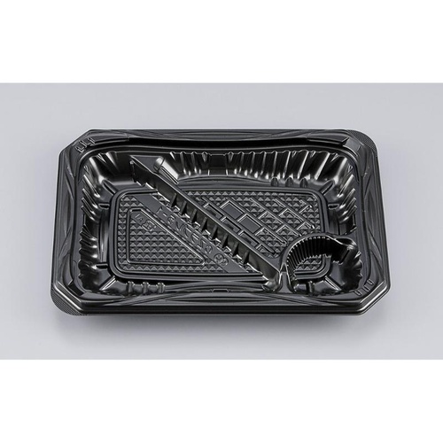 弁当容器 CZラプレ5-1 BS黒本体 シーピー化成