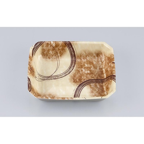 発泡トレー V-惣菜35深 陶里茶 シーピー化成