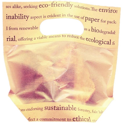 耐油袋 100％Paper Craft Bag Plus 180 コバヤシ