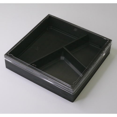 折箱 HW-65B(45) 黒焼杉黒 OPS平蓋セット アクタ