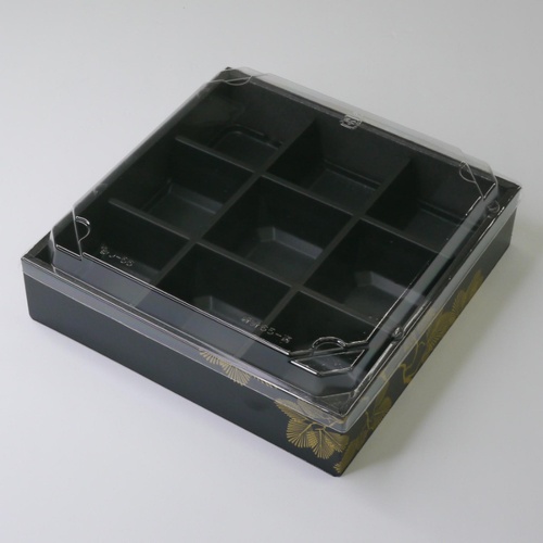 折箱 HW-65E(45) 新琥珀松黒 OPS高蓋セット アクタ