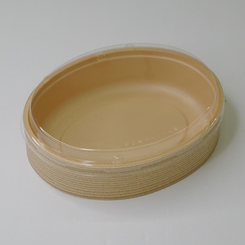 弁当容器 TS-楕円55A(40) 杉高蓋セット アクタ