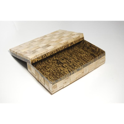 竹皮容器 白竹皮ハイブリッド容器WAY-200H 松本