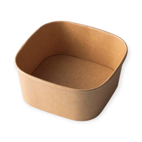 弁当容器 KMスクエア130-650 本体 ナチュラル ケーピープラテック