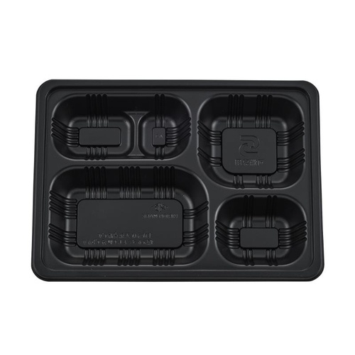 仕出し弁当容器 TSR-70-55ST 本体 黒 タカギ産業