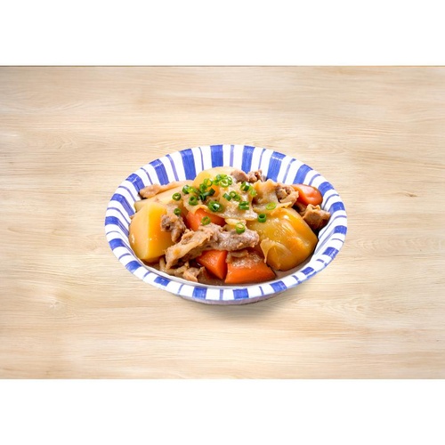 紙皿 十草柄デザインペーパーボウル(中) ペーパーウェア