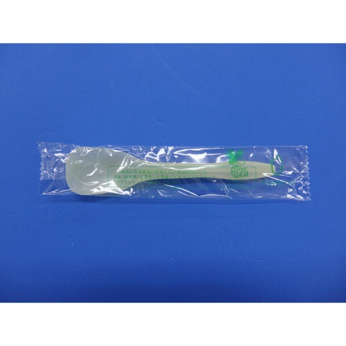 使い捨てカトラリー お米のアイススプーン120 単袋 ホウケン産業