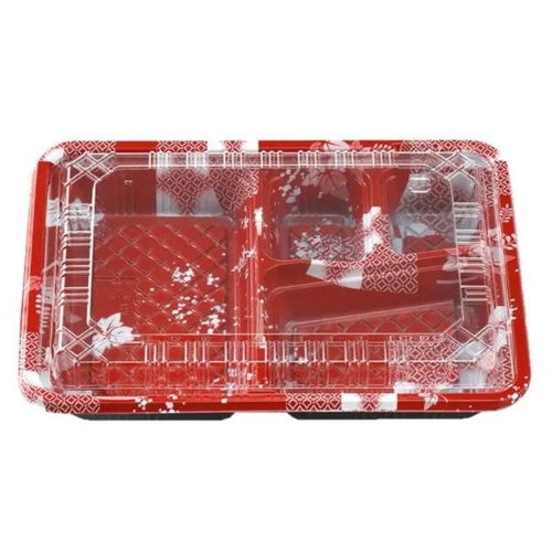 弁当容器 CY-1-1 ゆたか赤セット(OPS) エフピコチューパ