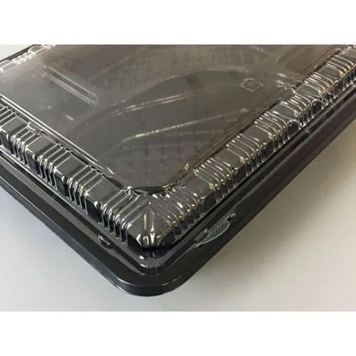 弁当容器 CY-2-1 黒セット(OPS) エフピコチューパ