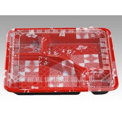 弁当容器 CY-2-1 ゆたか赤セット(OPS) エフピコチューパ