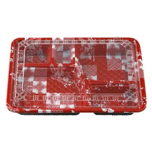 弁当容器 CY-3-1 ゆたか赤セット(OPS) エフピコチューパ