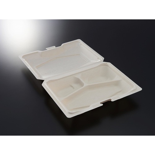 弁当容器 CST街デリ BOX25-20Y W 中央化学