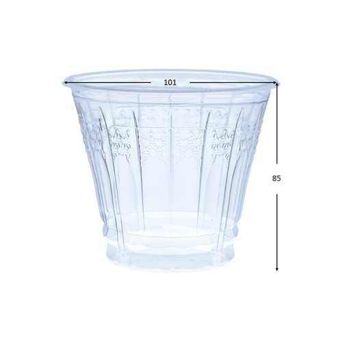 透明カップ バイオ キラリス 101パイ390B エッジ リスパック