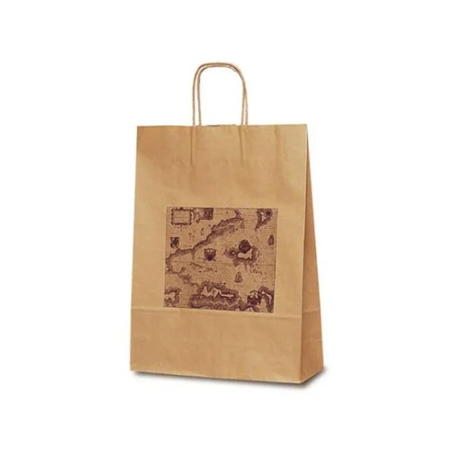 持ち帰り袋 1808 自動紐手提袋 T-8 マップ ベルベ