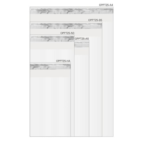 OPP袋シールあり A4サイズ 0.025mm厚 100枚 今村紙工