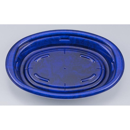 テイクアウト容器 TNハピプレ67 ペトラ青本体 シーピー化成