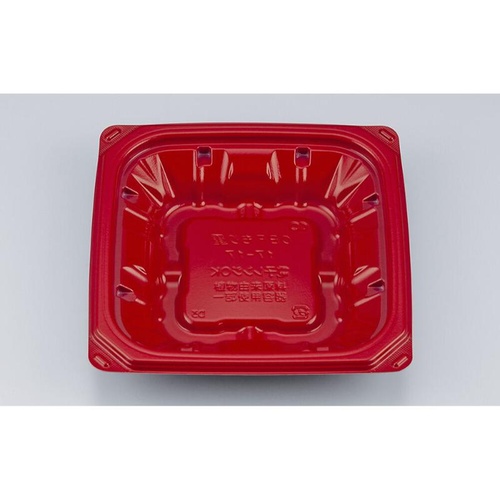 どんぶり容器 CBFもり重17-17 朱本体 シーピー化成