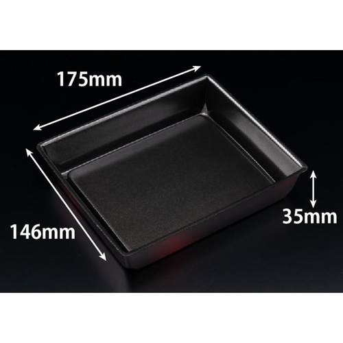 弁当容器 豪華重 18-15B たまり朱 リスパック