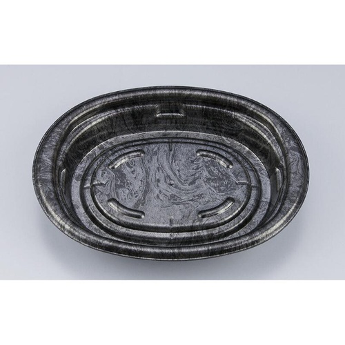 テイクアウト容器 TNハピプレ64 ペトラ黒本体 シーピー化成