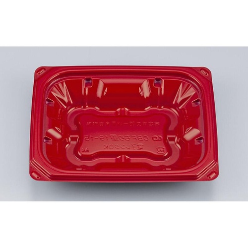 どんぶり容器 CBFもり重19-15 朱本体 シーピー化成