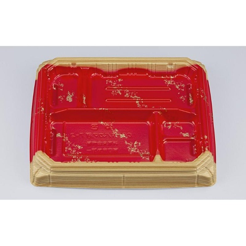 弁当容器 CBFNハカマ膳7-2 柾目切箔本体 シーピー化成